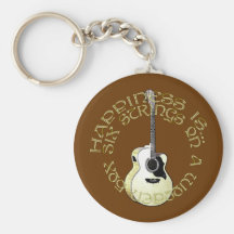 Happiness is... key chain