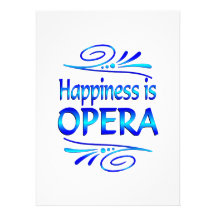 Happiness is OPERA Announcements