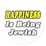 Happiness...Jewish stickers