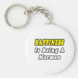 Happiness...Mormon Key Chain