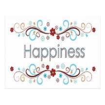 Happiness Postcard