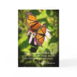Happiness quote with Butterflies cards