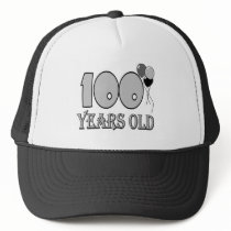 Happy 100th Birthday Gifts and Birthday Apparel Hats