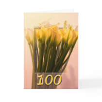 Happy 100th Birthday Greeting Card