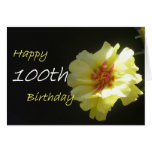 Happy 100th Birthday Greeting Card