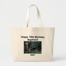 Happy 10th Birthday Daphnie!!, 2007 Tote Bag