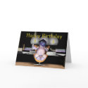 Happy 11th Birthday Robot Cat cards