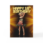 Happy 16th Birthday Deva on the stage Cards