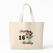 Happy 16th Birthday Tote Bag