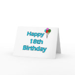 Happy 18th Birthday cards