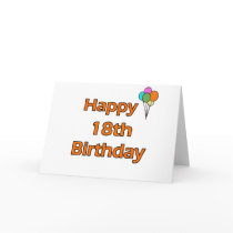 Happy 18th Birthday