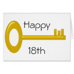 Happy 18th Birthday Card