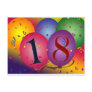 Happy 18th Birthday! Postcard