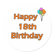 Happy 18th Birthday