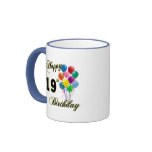 Happy 19th Birthday Merchandise mugs