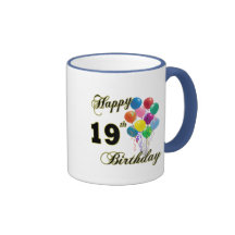 Happy 19th Birthday Merchandise Mug