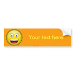 Happy 1 bumper sticker