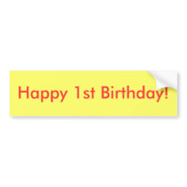 Happy 1st Birthday!