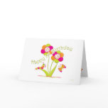 Happy 1st Birthday Caterpiller - Butterfly Cards