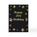 Happy 21St Birthday cards