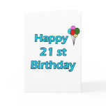 Happy 21st Birthday cards