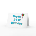 Happy 21st Birthday cards