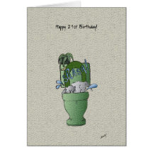 Happy 21st Birthday card!
