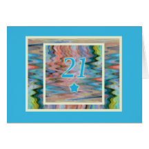 Happy 21st Birthday, Milo, with Dynamic Ripples Cards