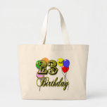 Happy 23rd Birthday Merchandise Bags