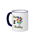 Happy 2nd Birthday Coffee Mugs and Cups