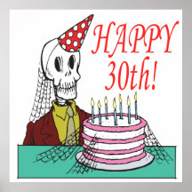 Happy 30th print