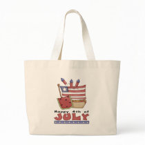 Happy 4th of July Canvas Bag