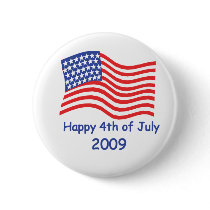 HAPPY 4TH OF JULY BUTTONS