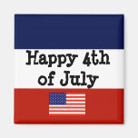 Happy 4th of July Fridge Magnets
