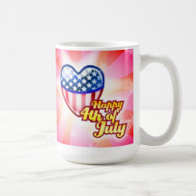 Happy 4th of July Mug