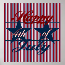 Happy 4th of July Posters