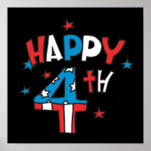 Happy 4th poster