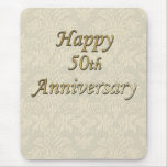 Happy 50th Anniversary Mouse Pad