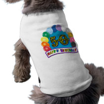 Happy 50th Birthday Merchandise Pet Tee
