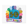 Happy 50th Birthday Merchandise Postcard