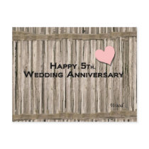 Happy 5th. Wedding Anniversary