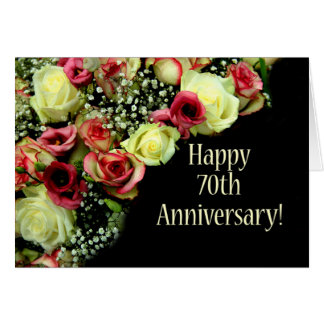 For 70th Wedding Anniversary Cards & Invitations | Zazzle.co.uk