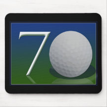 Happy 70th Birthday for golf nut Mousemat