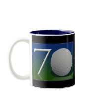 Happy 70th Birthday for golf nut Mug