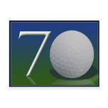 Happy 70th Birthday for golf nut Post Card
