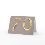 Happy 70th Birthday seventieth seventy 70 cards
