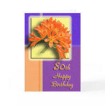 Happy 80th Birthday Card