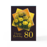 Happy 80th Birthday Card