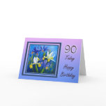 Happy 90th Birthday Greeting Card