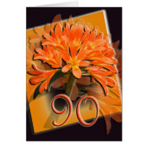 Happy 90th Birthday Greeting Card